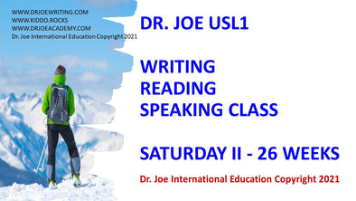 USL1 Writing-Reading-Speaking Long-Term Class Saturday II - 26 weeks