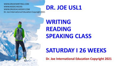 USL1 Writing-Reading-Speaking Long-Term Class Saturday I - 26 weeks