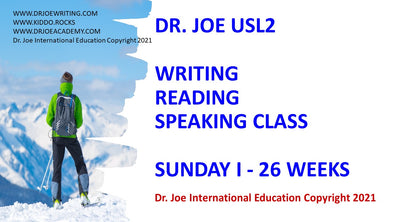 USL2 Writing-Reading-Speaking Long-Term Class Sunday I - 26 weeks